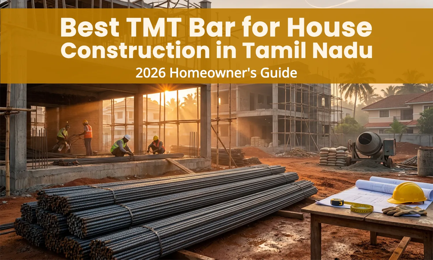 Best TMT Bar for House Construction in Tamil Nadu — 2026 Homeowner's Guide